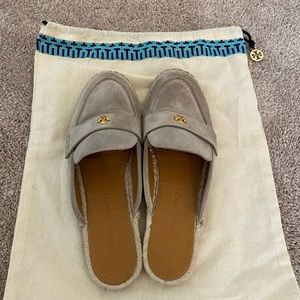 Tory Burch Suede Mules
